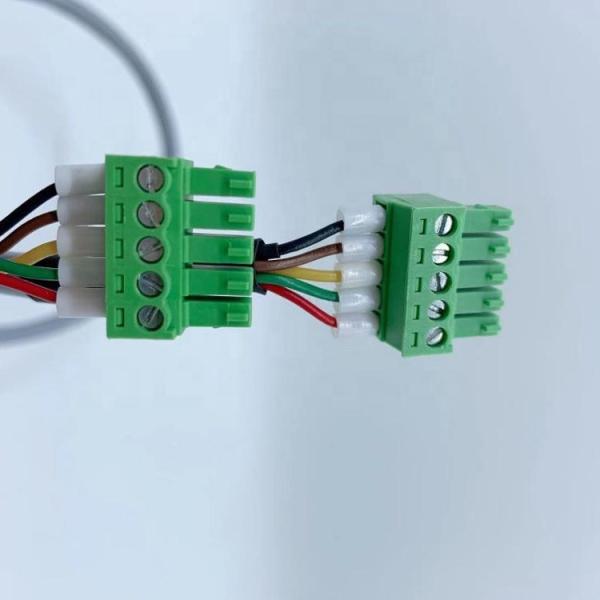 Green Terminal Block Industrial Wire Harness 5.08mm Pitch PCB Pluggable Terminal Block