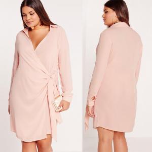 Buy cheap New Design Nude Plus Size Shirts & Blouses Sexy Cross Dress product