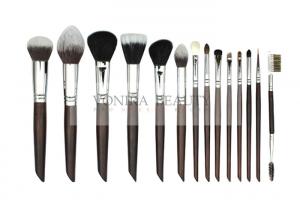 China The Essential 10Pcs Makeup Brush Set  Collection With Soft Bristles And Nature Ebony Handle on sale