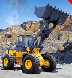 China Front End Loader Compact Wheel Loader 5T 3m3 Bucket Capacity, Compact Tractor Front Loader on sale