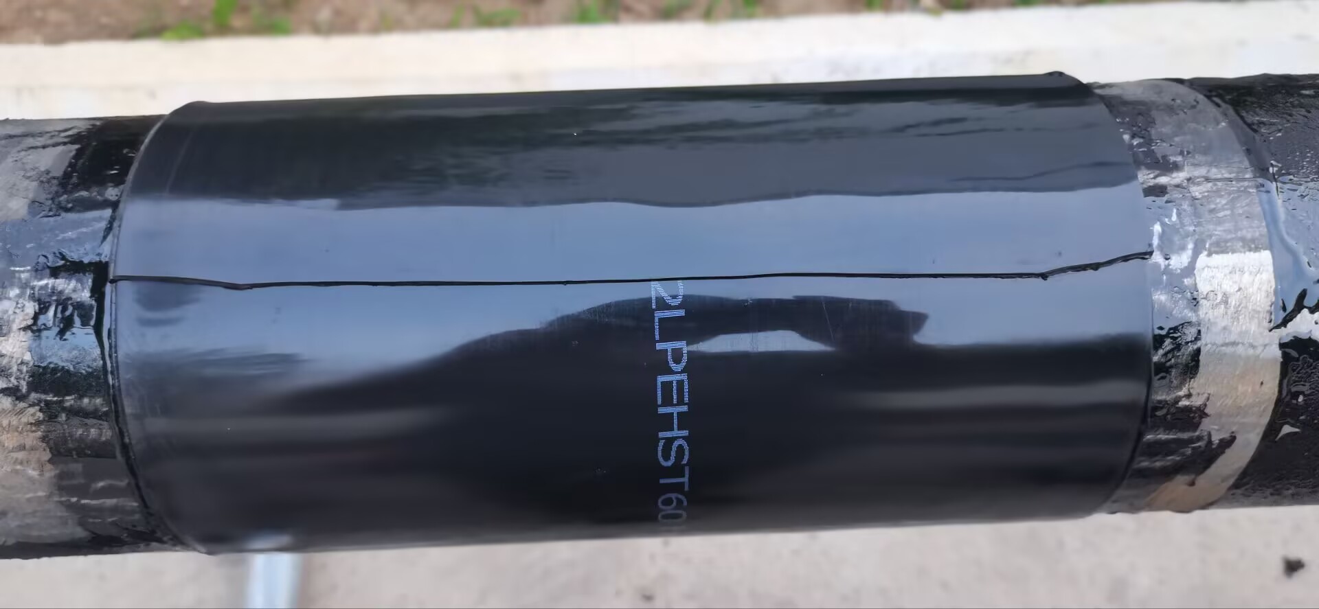 2PE Heat Shrinkkable Sleeve With Closure Patch For Joint Wrap Coating