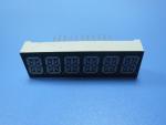 Custom super green 0.39inch 6 digit 14 segment led display for instrument panel