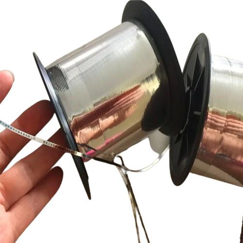 Quality Silver and Golden Bobbin Shape Tear Tape Narrow Width Easy Application for sale
