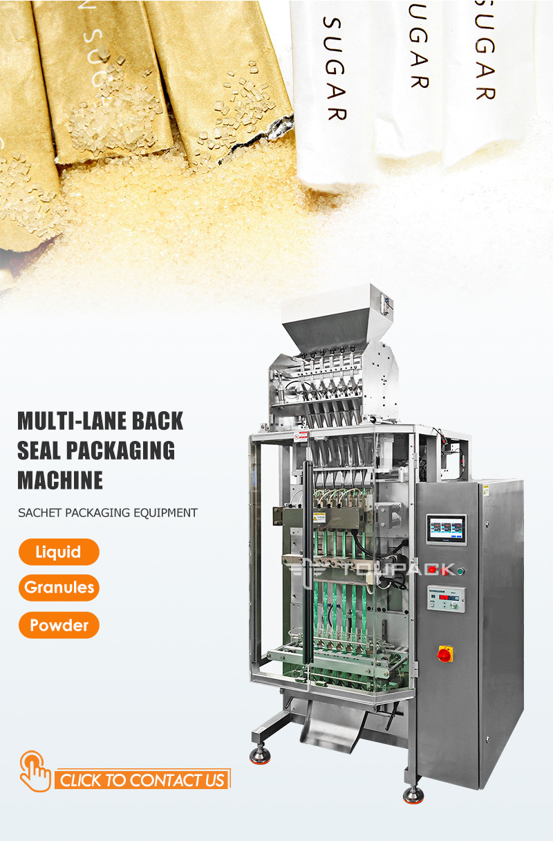 Multi Lane Coffee Powder Packing Machine Sachet Ketchup Stick Liquid Packing Machine