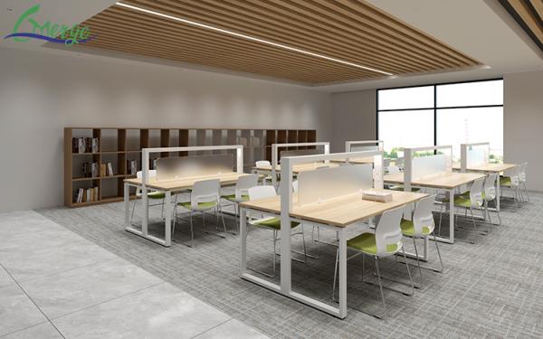 Quality 4 Compartments and Customizable Options for Space Office Workstation of Open for sale