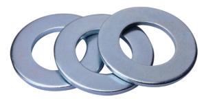 Round Bulk Galvanized Flat Washers Dimensional Stable Non Deformable