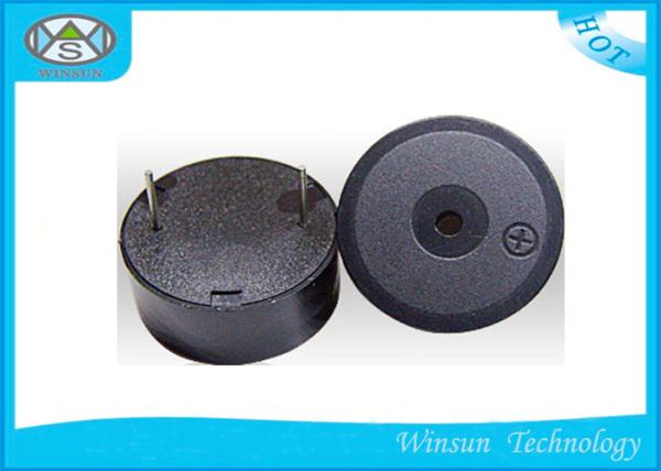 Quality Black Piezo / Piezoelectric Buzzer 12V / Size D23xH10mm / Internal Drive With Circuit High Stability for sale