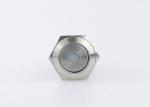 16mm Metal Illuminated Push Button Reset Switch Panel Mount 110V 220V Dot Type