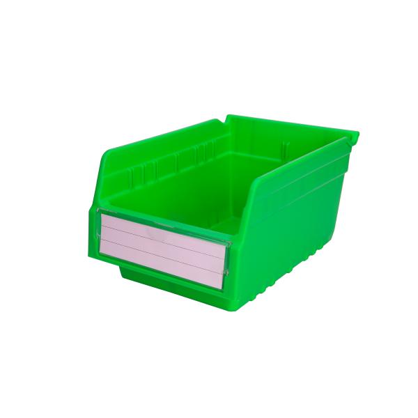 Small Parts Storage PP Racking Shelf Crate with Customized Color and Stackable Design