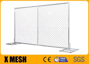 Buy cheap Astm Standard 9 Gauge Chain Link Temporary Fence Od 25mm For Seaside Fields product