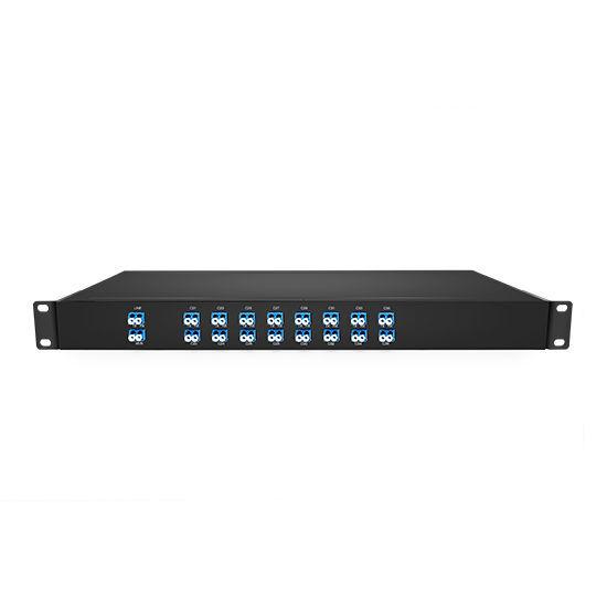 Quality DWDM MUX DEMUX 16CH (C21-C36) with Monitor Port LC/UPC Dual Fiber 1U Rack for sale