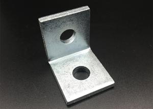 Two Hole Strut Channel Connectors ASTM Rack Unistrut Angle Brackets