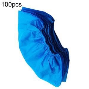 China Outdoor Disposable Shoe Covers Protective Pe Plastic Boot Covers Waterproof on sale