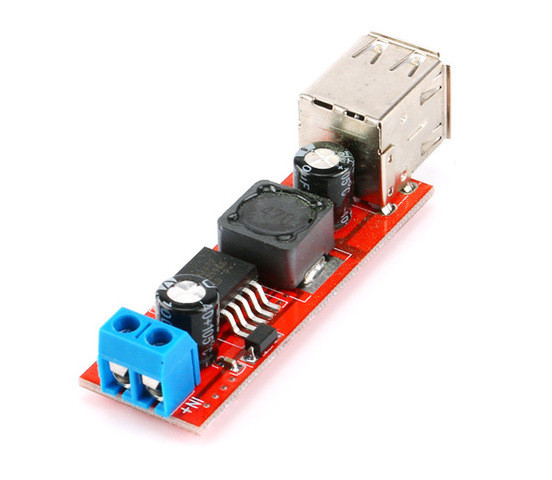 Dual Usb Connector Dc To Dc Step Down Module With 180KHz Output Frequency
