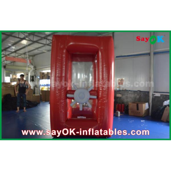 Durable Inflatable Photo Booth Money Booth Box Machine For Promotion / Advertising / Amusement