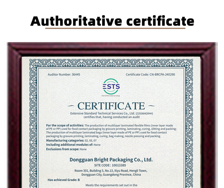 Custom Window Patch Pouch | Multi-Layer Composite Packaging Bags | Food-Grade Moisture-Proof Design | Custom Sizes/Printing for Retail/Industrial Use
