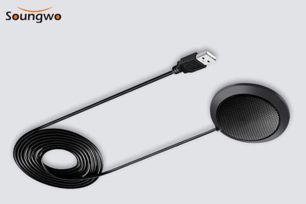Desktop Omnidirectional Microphone High sensitivity Mic pluy and play clearly