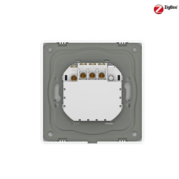 No Neutral 16A ZigBee EU 2 Gang Mouse-click Button Switch