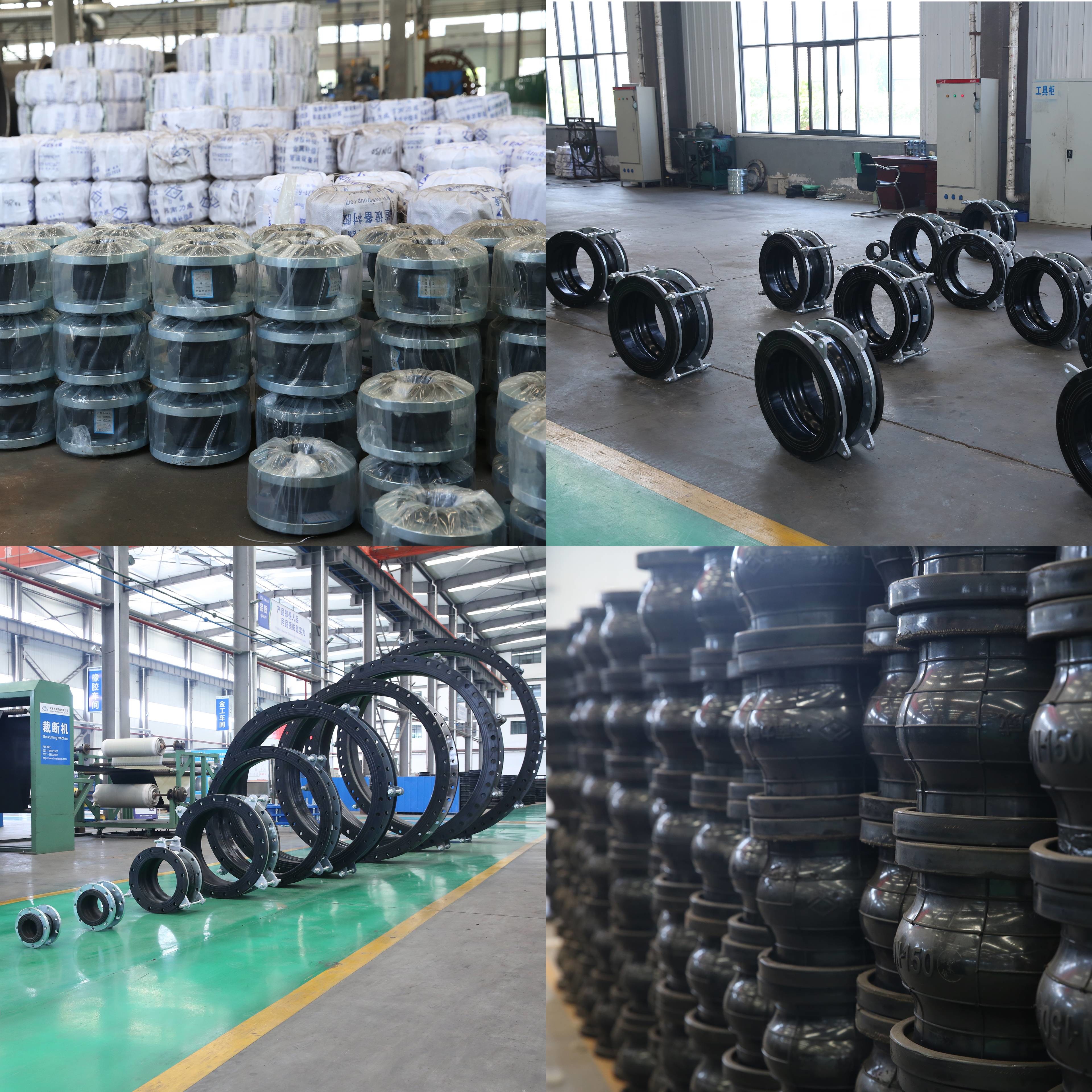 Flange Material Thickness Customized Specifications Of Nuts And Bolts For Rubber Joint Soft Connection