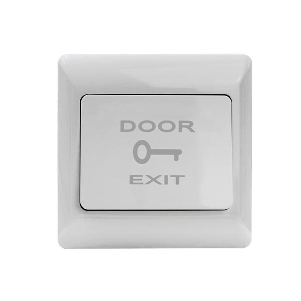 Quality Fireproof PVC Door Exit Push Button NO NC COM Plastic Series Back Box Optional for sale