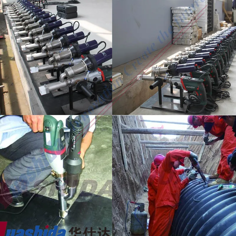 Plastic Extrusion Hand Tool Extruder Machine Welding Gun Welder