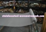 Bright Raw Edge Stainless Steel Woven Wire Mesh With Mesh 1 - 200 For Filter