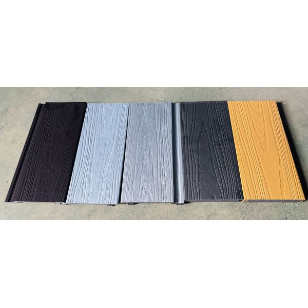 Fluorocarbon Metallic WPC Panels — Industrial Elegance, Unmatched Protection