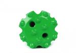 Threaded Rock Button Drill Bit Hemispherical Ballistic Parabolic Conical Button