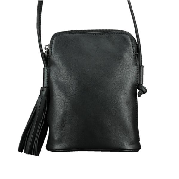 Quality Messenger Sling Soft Large Black Genuine Leather Hobo Handbags for sale