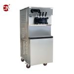 50Hz Three Flavor Soft Ice Cream Maker Machine 25 Liters with Electric Power