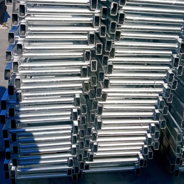 High Performance Scaffolding Ladders With 2 30cm Step Height 150kg Load Capacity