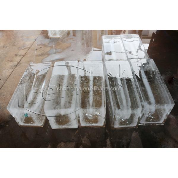 2000 KG TECUMSEH Compressor 15 Ton Container Block Ice Machine with Mobile Plant