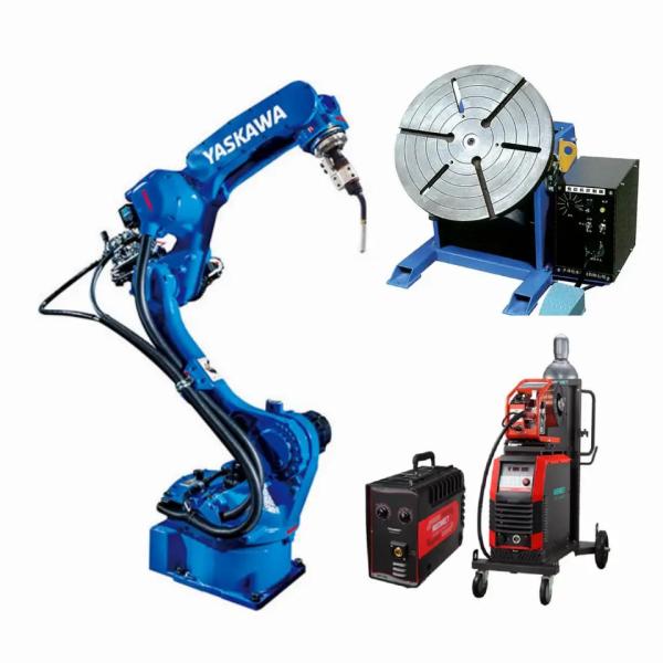 YASKAWA AR1440 6 Axis Automatic Welding Robotic Arm With YRC1000 Robot
