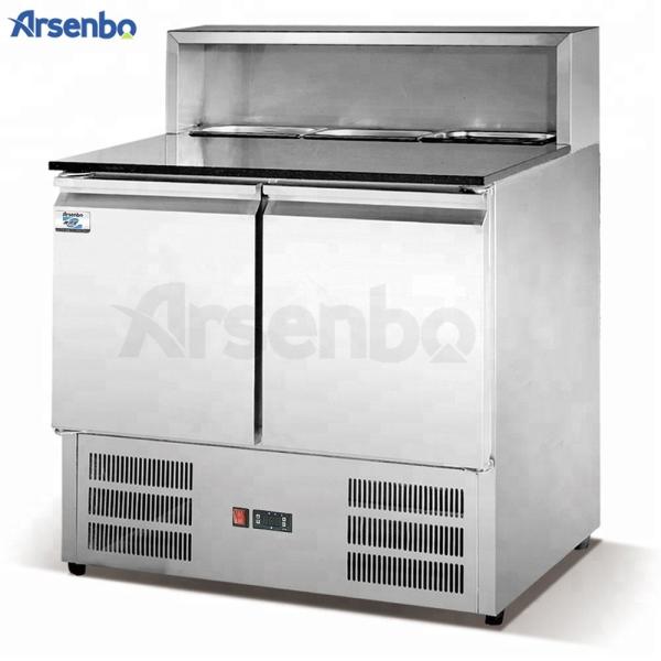 Quality Antiwear Pizza Prep Fridge With Drawers Multiscene 240W Practical for sale