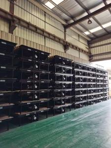 16mm Anti Slip Hydraulic Dock Ramp , Dock Plate Leveler