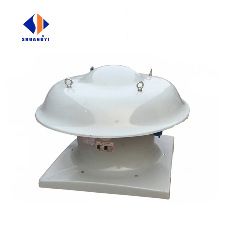High Material Corrosion Resistant Variable Speed Motor Roof Automation Centrifugal Fan