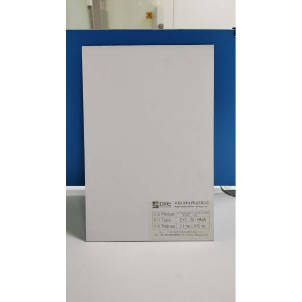 No Pollution PCB Drilling White Melamine Coating Backup Board