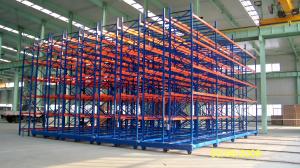 Buy cheap Electrical Mobile Racking Automated Warehouse System With Rail Steel Q235 Material product