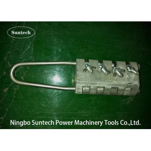 Bolt Type Anti Twist Steel Rope Gripper Stringing Conductor Come Along Clamp