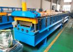 Composite Steel Deck Roll Forming Machine , Galvanized Mild Metal Deck Roll