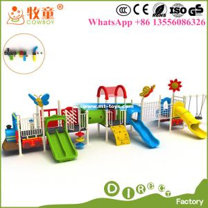 Buy cheap Kids Outdoor Plastic Playground, Plastic Playground Equipment Outdoor product