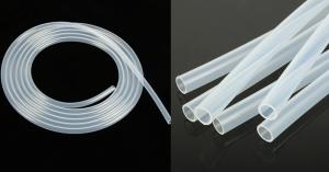 Buy cheap XS-40 Soft Flexible Silicone Tubing Transparent Rubber Pipe FDA LFGB product