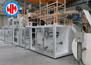 High Speed Full Servo Sanitary Pads Manufacturing Machine Automation Control System Lower Energy