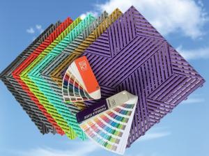 Buy cheap 400*400mm Interlocking Workshop Floor Tiles 3D Tile Flooring For Garage product