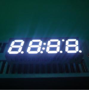 China Low Power 4 Digit 7 Segment Led Display High Limunous Intensity For Timer Clock on sale
