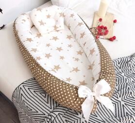 Buy cheap Modern Style Crib Nest with Solid and Polyester Filling product