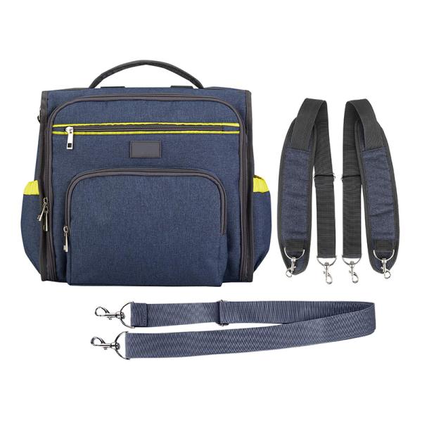 Amazing design multi-function waterproof baby diaper bag backpack
