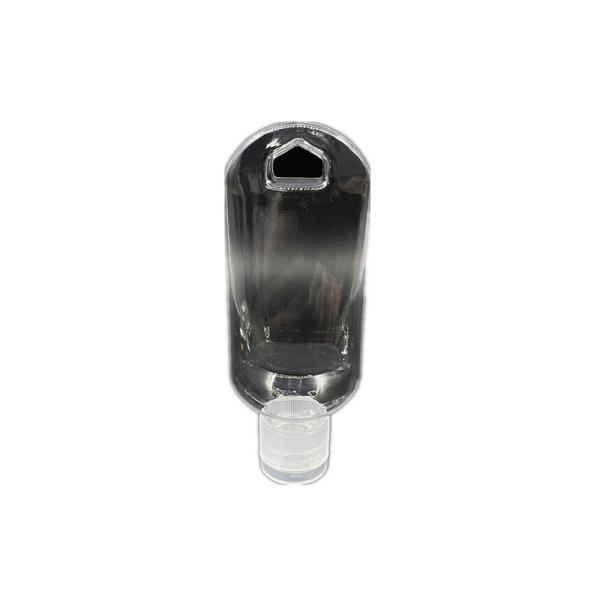 Quality 50ml Carabiner Hand Sanitizer Petg Hook Bottle for sale