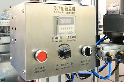 Quality Automatic Glass Jar Capping Bottle Capper Machine Twist Off Screw Lid Capping Machine for sale