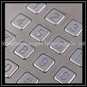 Buy cheap IP65 Waterproof Backlit Numeric Keypad stainless steel 4x4 Matrix Keyboard product